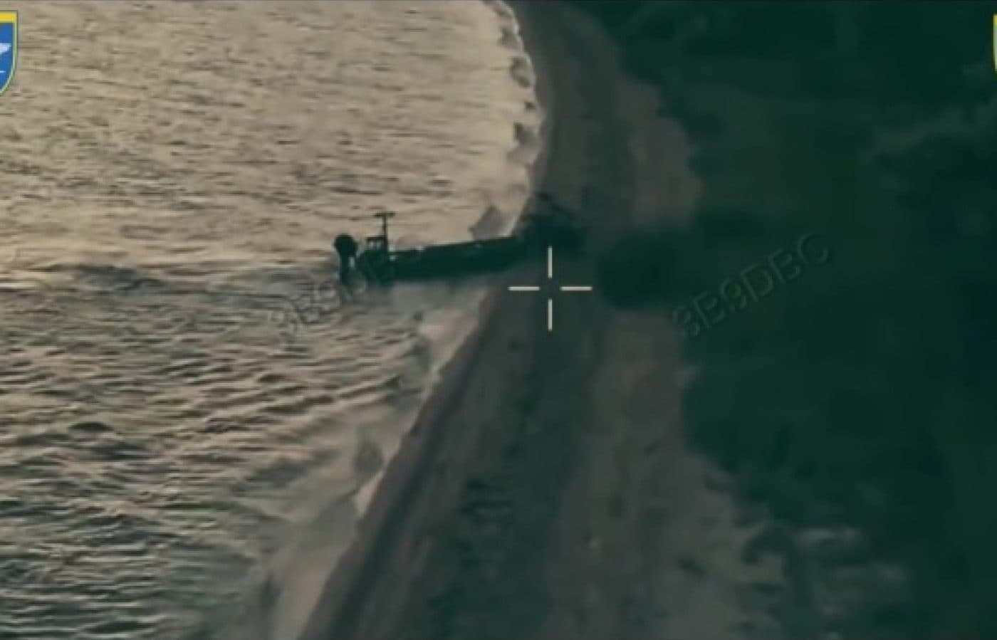 Ukraine Landed an Armed Robot Ashore by Drone Boat. A First.