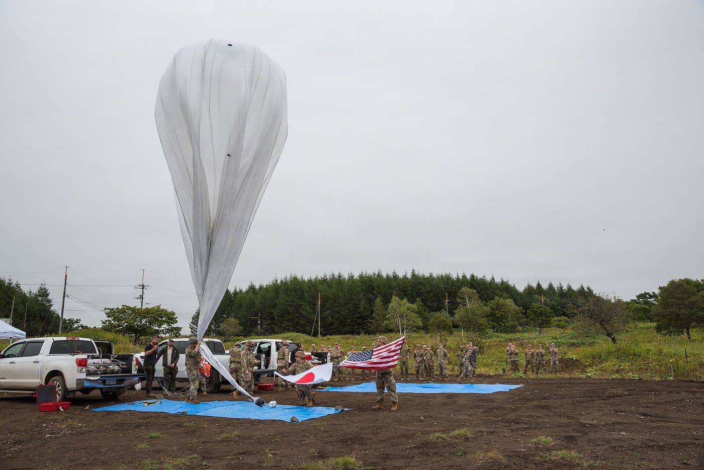 Ukraine Launches Strike Drones From Helium Balloons