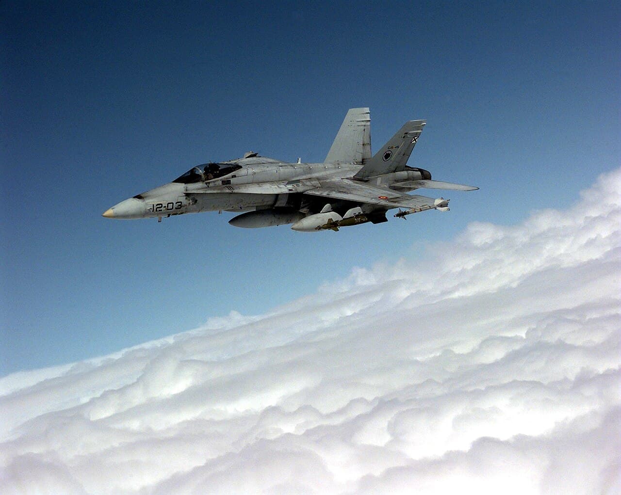Cudalbi drone, 16 Aug 2026 - Spanish F-18s down it in 17 min
