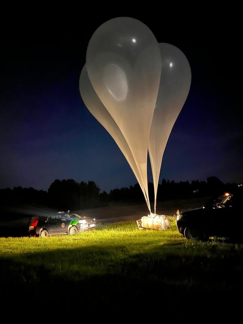 Lithuania balloon cargos, Oct 8 - nine, 55,490 packs