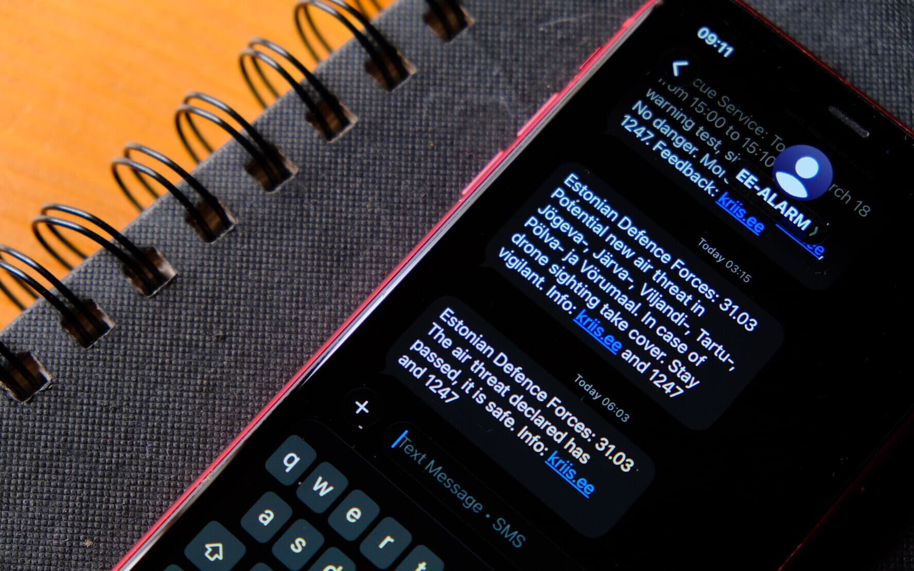 Seven-county drone alert triggers EE-ALARM across Estonia