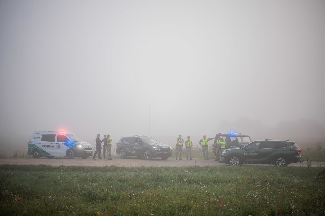 Vilnius air alert: NATO jets down drone, Sep 15 2026