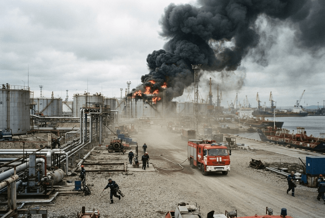 Ukraine's 2,500-km Strike on the Omsk Refinery
