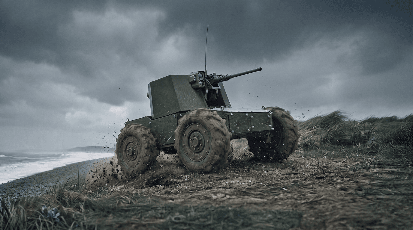 Ukraine Landed an Armed Robot Ashore by Drone Boat. A First.